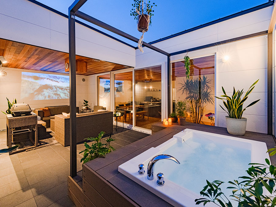 日本の家にリゾートを。