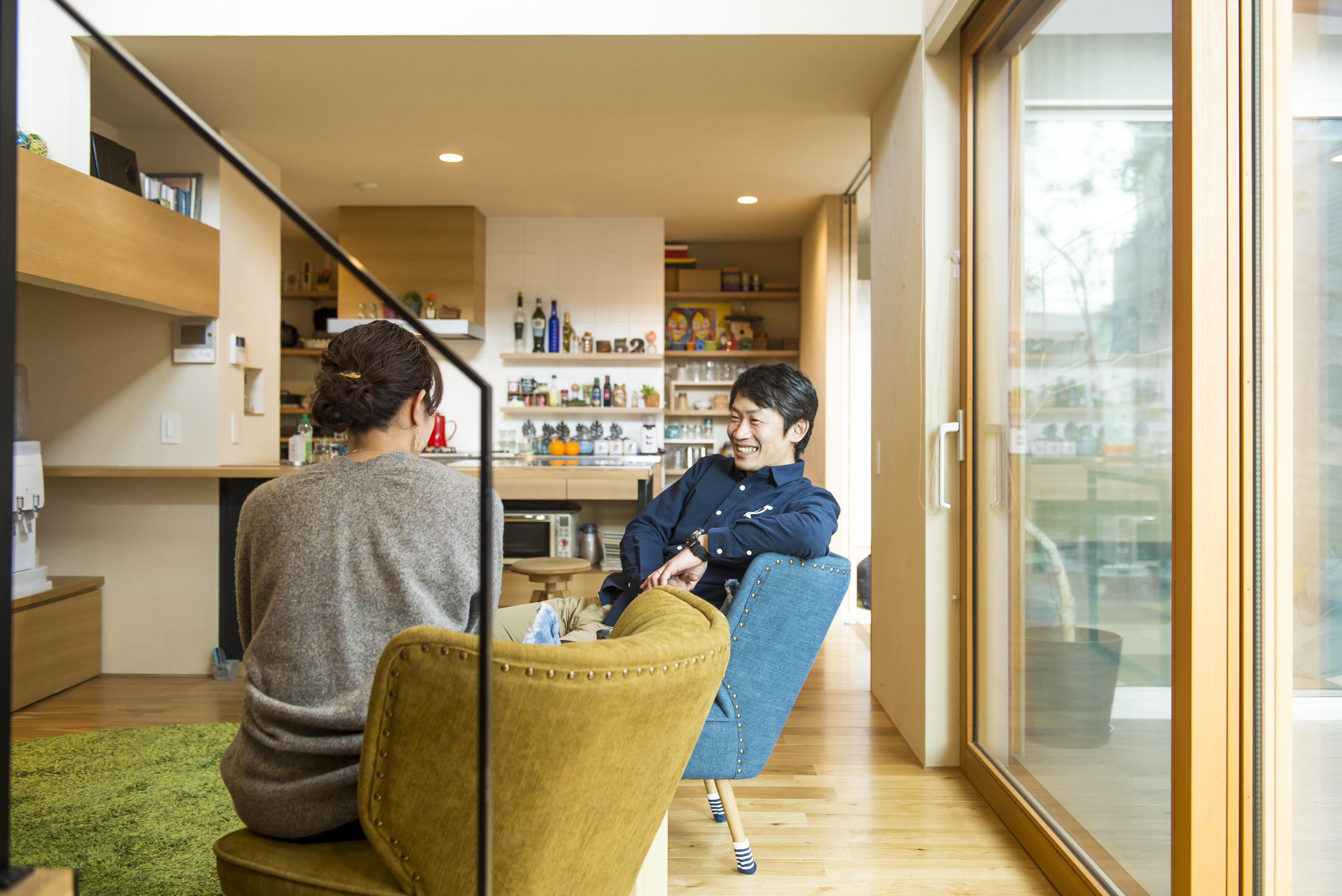 自然を感じられる空間で、幸せなひとときを過ごすI樣ご夫婦