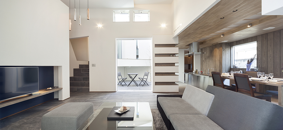 一体感のあるデザイン