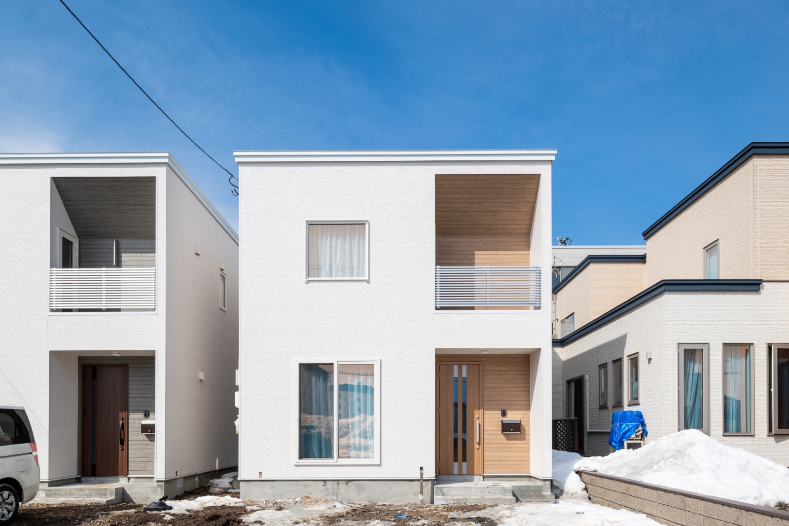 アクシーズハウスの注文住宅の外観
