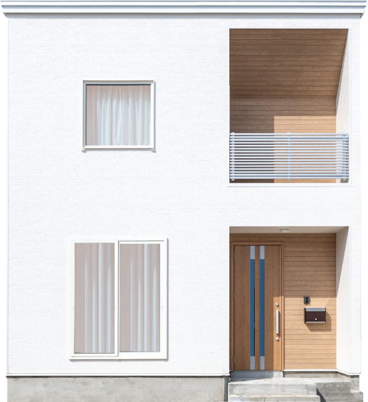 アクシーズハウスの注文住宅の外観