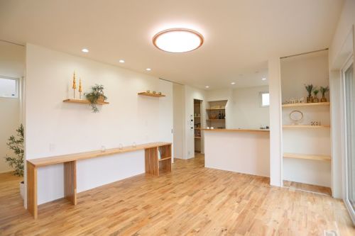 R+house 上田東御・茅野諏訪の注文住宅の内観