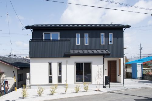 あったか子育て応援住宅の注文住宅の外観