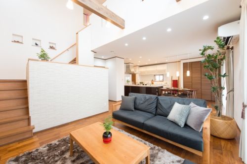 アルプスピアホームの注文住宅の内観