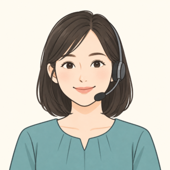 女性相談スタッフのイメージイラスト